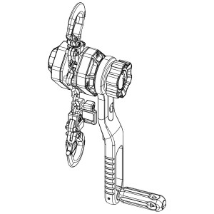 d&b audiotechnik B2467.072 XSL Crank lever hoist d&b audiotechnik B2467.072 XSL Crank lever hoist